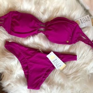 Bandeau Top and Biarritz Pant bikini set